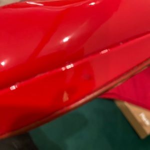 New loubies-  didn’t fit my wife-  bottoms are still immaculate. Pen mark asip